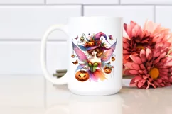 Vibrant Drawing Fairy Halloween | Clipart Product Image 2