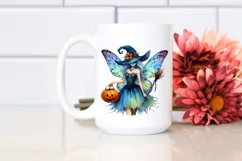 Vibrant Drawing Fairy Halloween | Clipart Product Image 2