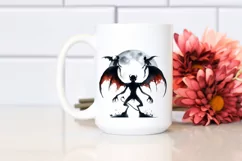 Simple Halloween Demon, Transparent PNG Product Image 2