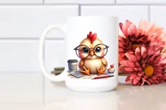 Funny Baby Rooster es Clipart Product Image 2
