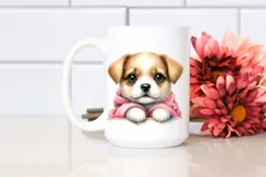 Cute Dog with Big Eyes, High-Quality PNG Product Image 2