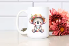 Colorful Baby Koala Dressed for Summer | Clipart Product Image 2