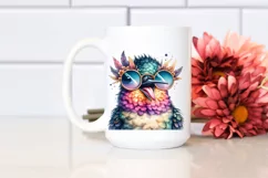 Funny Cute Hummingbird Portait Clipart Product Image 2