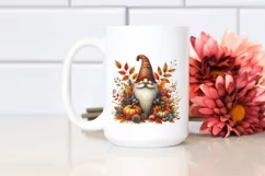 Detailed Autumn Gnome, Transparent PNG Product Image 2