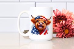 Highland Cow with Enthusiastic Expression | Sublimation | Product Image 2