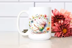 Fairy Flower Petals Wind Watercolor Cute Product Image 2