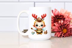 Enthusiastic Bee PNG Product Image 2
