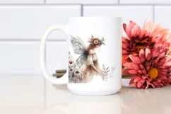 Washed Watercolor Boho Fairy, Transparent PNG Product Image 2