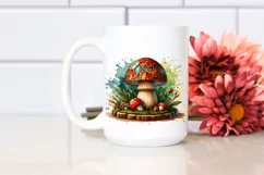 Wooden Stained Mushroom, Transparent PNG Product Image 2