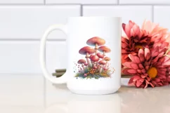 Detailed Pastel Glossy Mushroom, Transparent PNG Product Image 2