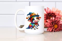 Cute Baby Cow Halloween Clipart Product Image 2