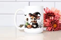Cute Halloween Baby Deer, Transparent PNG Product Image 2