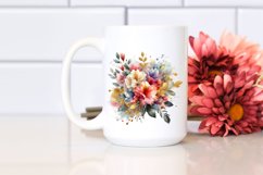 bouquet,Rhododendron Splash Clipart Product Image 2