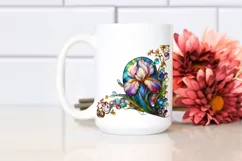 Watercolor Luxury Flower Splash Clipart Product Image 2