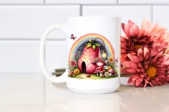 Colorful Fairy Rainbow | Sublimation, Clipart Product Image 2