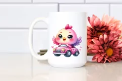 Smiling Cute Baby Car | Sublimation | Clipart Product Image 2