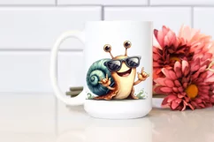 Funny Snail Rocker Sign | Clipart Product Image 2