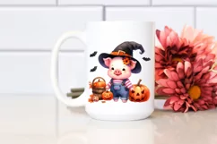 Cute Baby Pig Halloween | Sublimation, Clipart Product Image 2