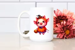 Cute Baby Pig Halloween | Sublimation, Clipart Product Image 2