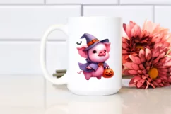 Cute Baby Pig Halloween | Sublimation, Clipart Product Image 2