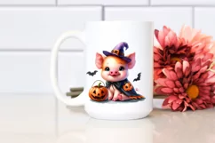 Cute Baby Pig Halloween | Sublimation, Clipart Product Image 2