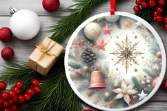 Pastel Christmas Type Treatment Sublimation PNG Product Image 2