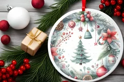 Pastel Christmas Type Treatment Sublimation PNG Product Image 2
