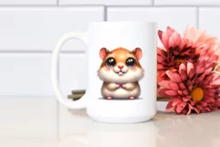 Proud Baby Hamster Sitting Clipart Product Image 2