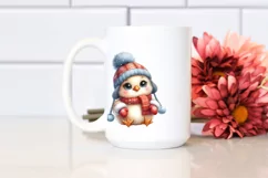 Cute Baby Chicken with Big Eyes PNG Product Image 2