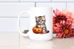 Cute Baby Kitten Sitting PNG Product Image 2
