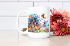 Vibrant Fairy Halloween | Sublimation, Clipart Product Image 2