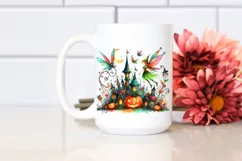 Vibrant Fairy Halloween | Sublimation, Clipart Product Image 2