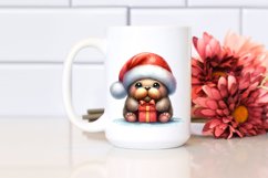 Enthusiastic Walrus PNG Product Image 2
