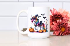 Vibrant Unicorn Halloween | Sublimation, Clipart Product Image 2