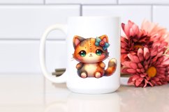 Colorful Plush Cat | Clipart Product Image 2