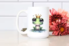 Frog Valentines Love |T-shirt, Mug PNG Product Image 2
