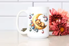 Easter Bunny Clipart |T-shirt, Mug PNG Product Image 1