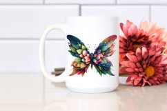 Vibrant Abstract Butterfly PNG Product Image 2