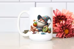 detailed Gnome Beach Wear Clipart Product Image 2