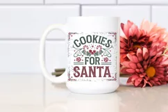 Cookies for Santa Christmas Png Product Image 2