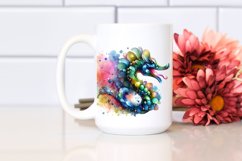 Abstract Flowers Watercolor Splash Product Image 2
