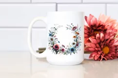 Vibrant Wild Flowers Watercolor | Sublimation | Clipart Product Image 2