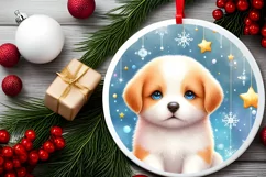 Winter Baby Puppy Sublimation PNG Product Image 2