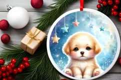 Winter Baby Puppy Sublimation PNG Product Image 2
