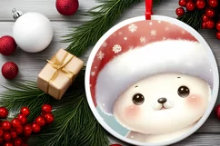 Digital Baby Seal Sublimation PNG Product Image 2