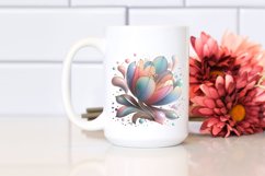 Tulip with Metallic Frame, Transparent PNG Product Image 2