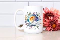 majestic Boho Moon | Sublimation | Clipart Product Image 2