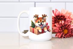 Expressive Baby Shiba Inu, Vibrant PNG Product Image 2