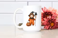 Funny Halloween Baby | Sublimation | Clipart Product Image 2