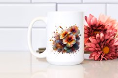 Nasturtium Detailed | Sublimation Clipart Product Image 2